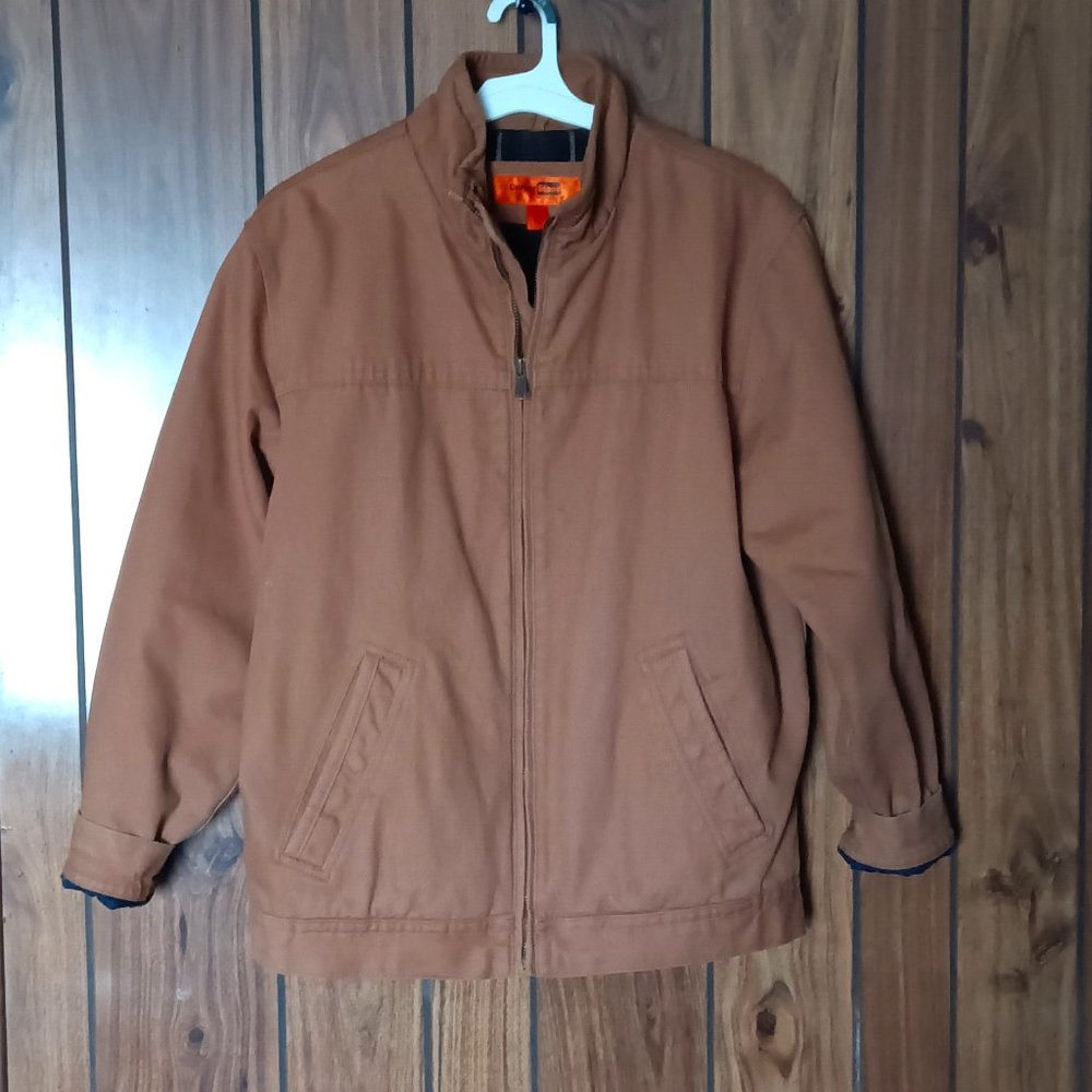 Canvas Flannel-Lined Chore Jacket